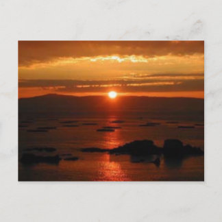 Sunset Spain Postcard