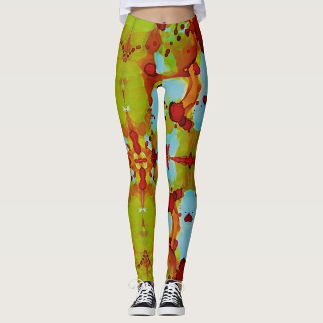 Sunset Spill Leggings (Front)