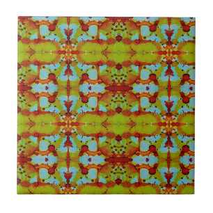Sunset Spill Tile