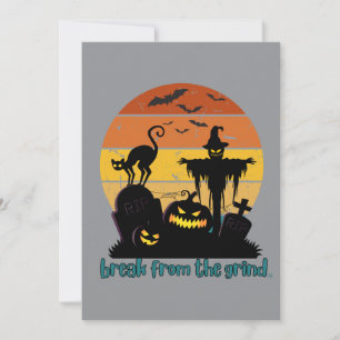 Sunset Spooky BFTG  Invitation
