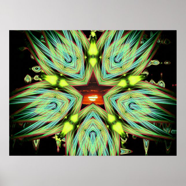 Sunset Star Poster (Front)