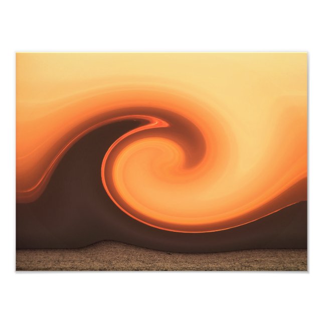 SUNSET STORM PHOTO PRINT (Front)