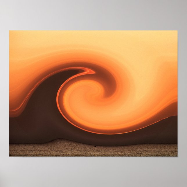 SUNSET STORM POSTER (Front)