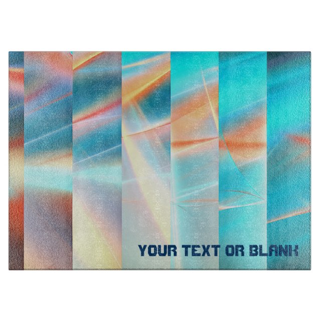 Sunset Strips Cutting Board (Front)