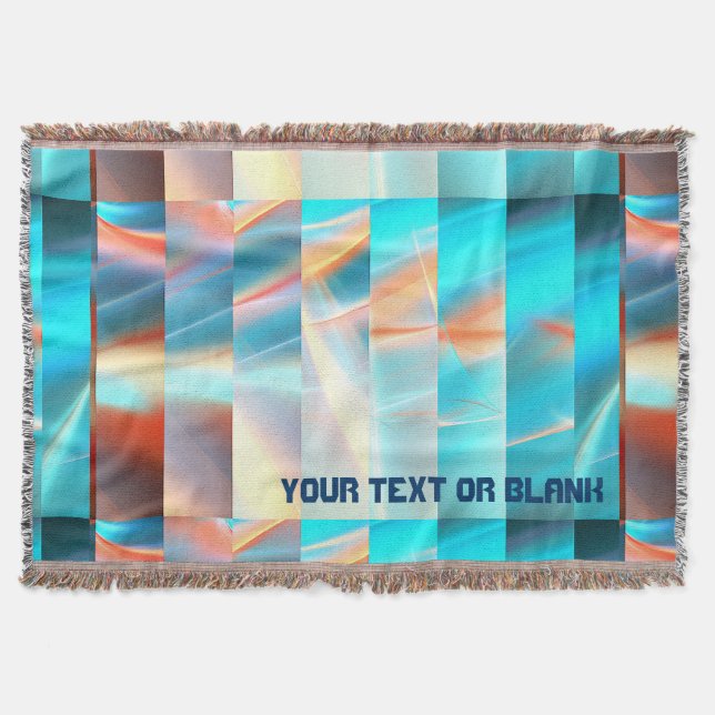 Sunset Strips Throw Blanket (Front)