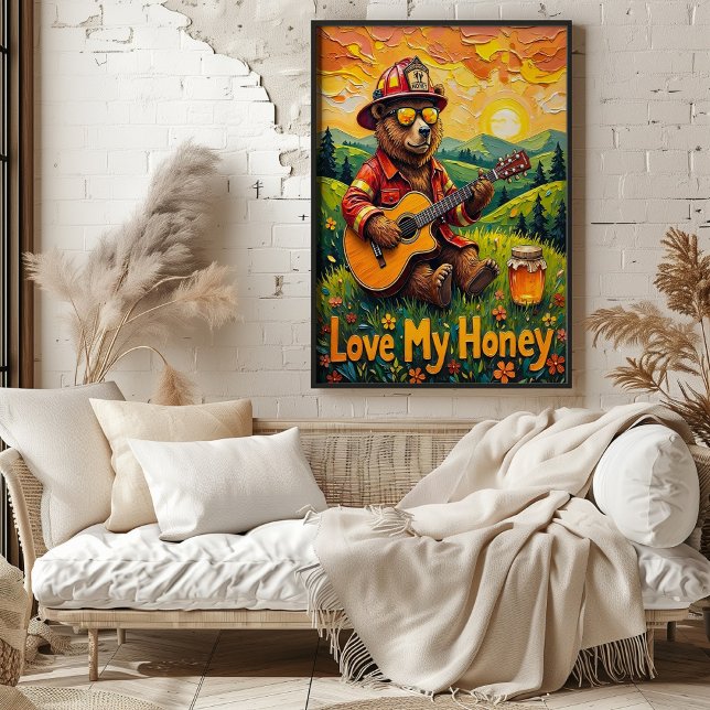 Sunset Strums: Bear's Valley Serenade Poster (Creator Uploaded)