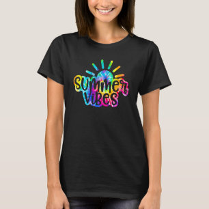 Sunset Summer Vibes Hawaii Beach Summer Vacation T T-Shirt
