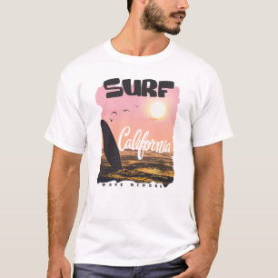 Sunset Surf California Vintage Tee