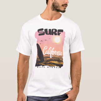 Sunset Surf California Vintage Tee