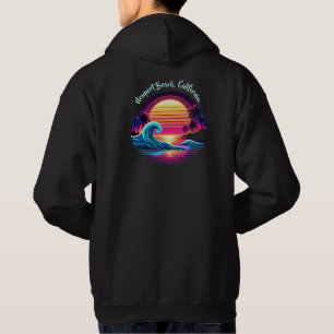 Sunset Surf Glow Hoodie
