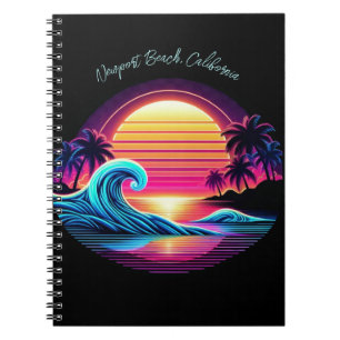 Sunset Surf Glow Notebook