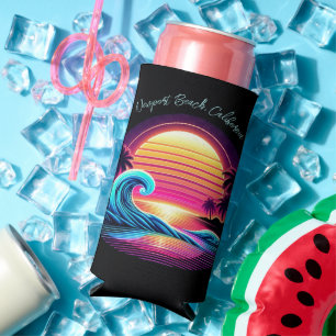 Sunset Surf Glow Seltzer Can Cooler