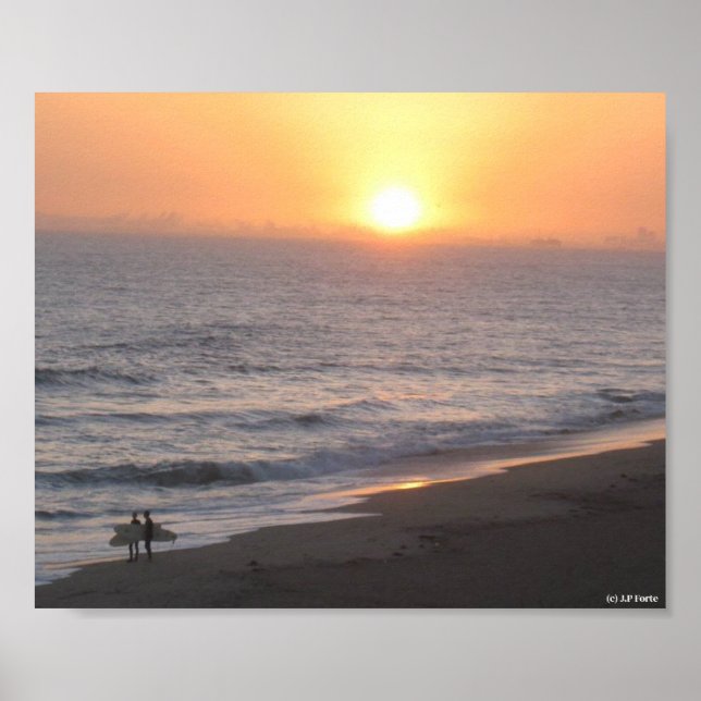Sunset Surfers Poster (Front)