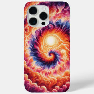 Sunset Swirl, Tie-Dye iPhone 15 Pro Max Case