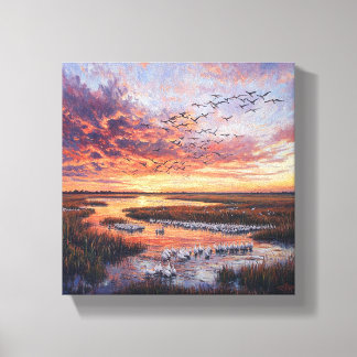 Sunset Symphony Canvas Print