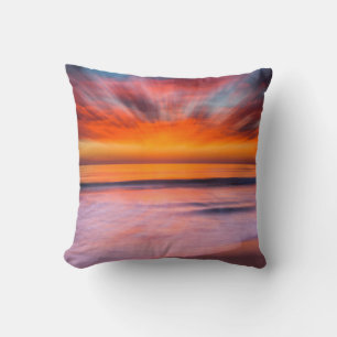 Sunset Tamarack Beach   Carlsbad, CA Cushion