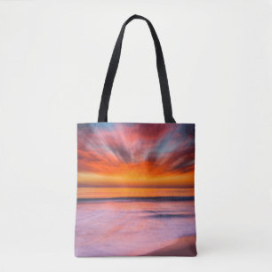 Sunset Tamarack Beach Carlsbad, CA Tote Bag