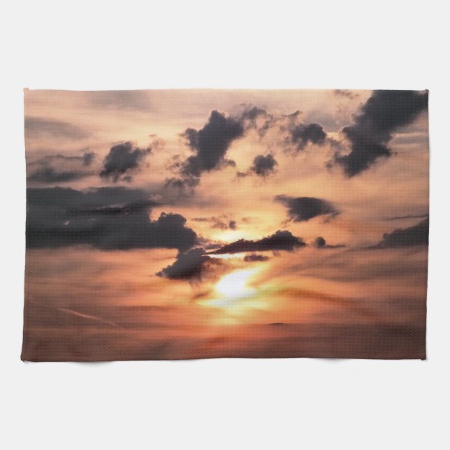 SUNSET TEA TOWEL (Horizontal)