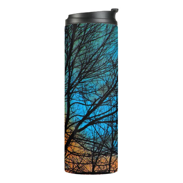 Sunset Thermal Tumbler (Rotated Left)