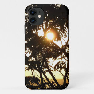 Sunset Through Trees I Tropical Photography iPhone 11 Case