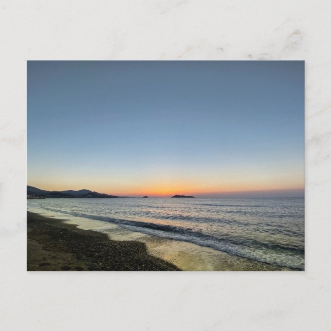 SUNSET TIME POSTCARD (Front)
