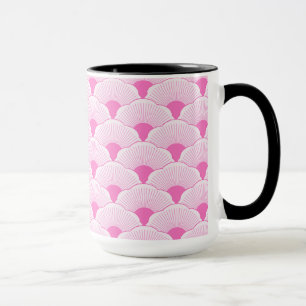 Sunset, tonal pink, concrete texture mug