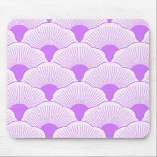 Sunset, tonal violet, concrete texture mouse mat