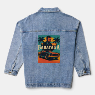 Sunset-Tone Denim Jacket