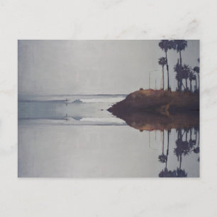 Sunset Topanga Surf W/LosAngeles Logo PostCard