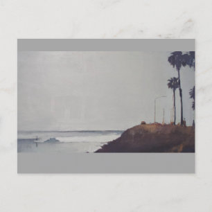 Sunset Topanga Surfer W/LosAngeles Logo PostCard