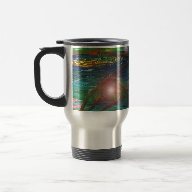 Sunset  travel mug (Left)
