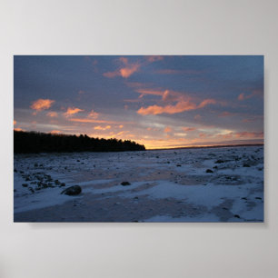 Sunset - Traverse City, Michigan Poster