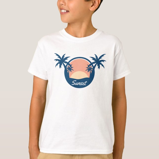 Sunset Tree T-Shirt (Front)