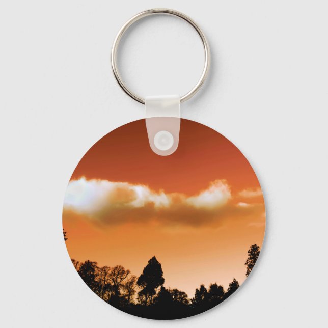 Sunset trees key ring (Front)