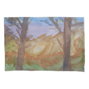 Sunset Trees Pillowcase