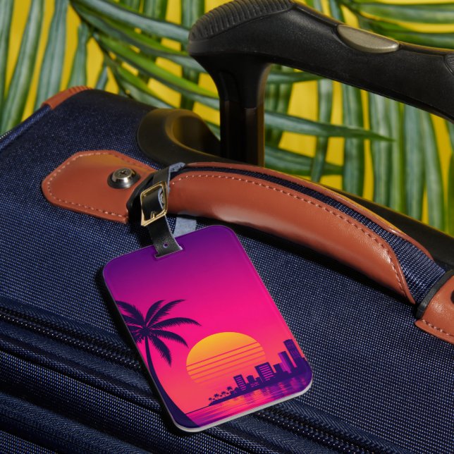 Sunset v2.44 luggage tag (Front Insitu 1)