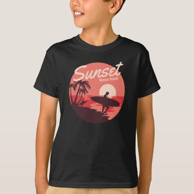 Sunset Venice T-Shirt (Front)