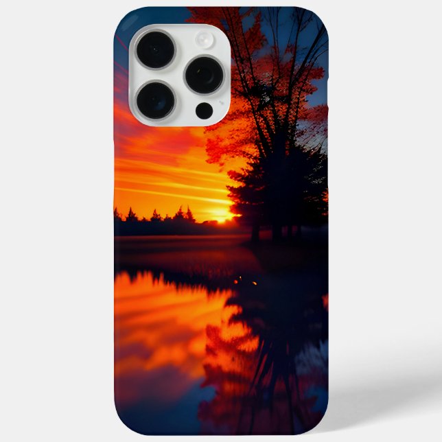 Sunset View Two Case-Mate iPhone Case (Back)
