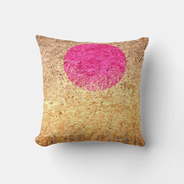 Sunset Vintage | Abstract Painting 3 Cushion (Front)