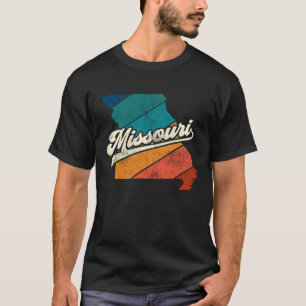 Sunset Vintage Retro Missouri Home State MO 70s 80 T-Shirt