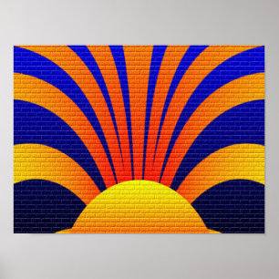 Sunset Wall Poster