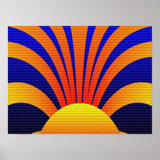 Sunset Wall Poster (Front)