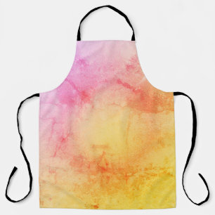 Sunset Watercolor Cooking Apron