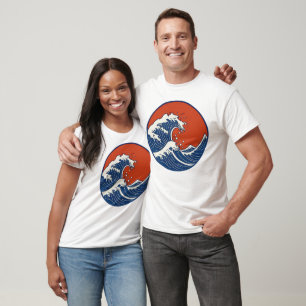 Sunset Wave. T-Shirt