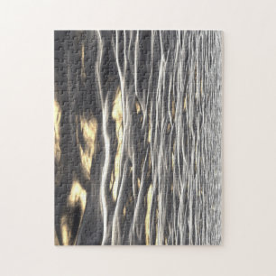 sunset waves jigsaw puzzle