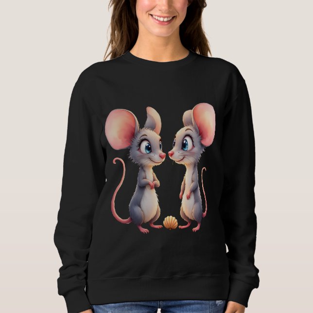 Sunset Whispers – A Tiny Love Story.  Sweatshirt (Front)