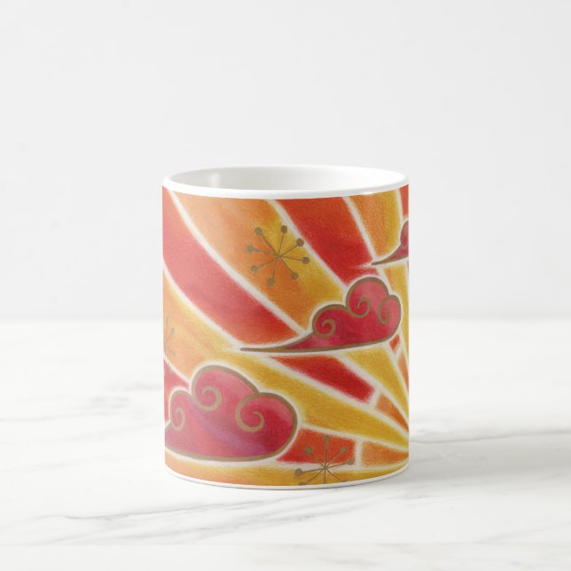 Sunset 'wide' mug (Center)