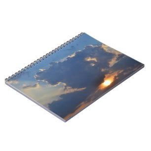 Sunset with Teacup Cloud Formation by STaylor Notebook