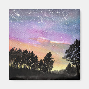 Sunset Woods Magnet