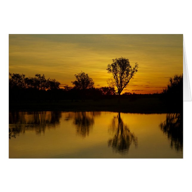 Sunset, Yellow Water Billabong (Front Horizontal)